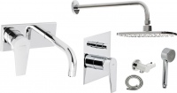 Photos - Bath Tap Set Genebre 03 Klip-inside Plus 