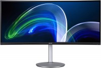 Photos - Monitor Acer CB382CURbmiiphuzx 37.5 "  silver