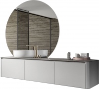 Photos - Washbasin cabinet Devit Linea 180 0025144W