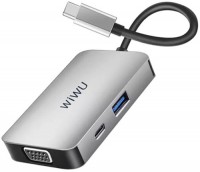 Photos - Card Reader / USB Hub WiWU Alpha 513HVP 