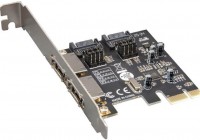 Photos - PCI Controller Card Frime ECF-PCIEto2.2SATAIII.LP 