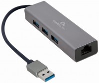 Photos - Card Reader / USB Hub Cablexpert A-AMU3-LAN-01 