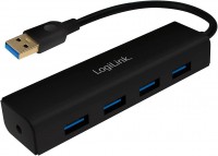 Photos - Card Reader / USB Hub LogiLink UA0295 