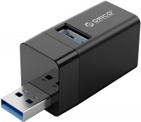 Card Reader / USB Hub Orico MINI-U32L-BK-BP 