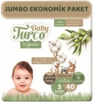 Photos - Nappies Baby Turco Diapers Junior / 40 pcs 