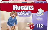 Photos - Nappies Huggies Little Movers 6 / 112 pcs 