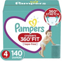 Photos - Nappies Pampers Cruisers 360 4 / 140 pcs 