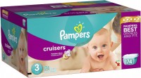 Photos - Nappies Pampers Cruisers 3 / 174 pcs 