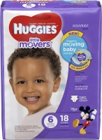 Photos - Nappies Huggies Little Movers 6 / 18 pcs 
