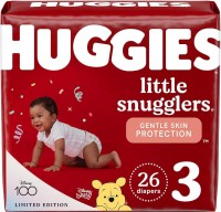 Photos - Nappies Huggies Little Snugglers 3 / 26 pcs 