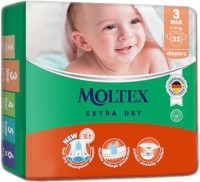 Photos - Nappies Moltex Extra Dry 3 / 32 pcs 