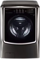 Photos - Washing Machine LG WM9500HKA stainless steel