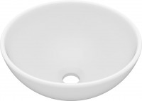 Photos - Bathroom Sink VidaXL Basin Round Ceramic 146965 325 mm