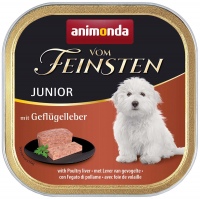 Photos - Dog Food Animonda Vom Feinsten Junior Poultry Liver 150 g 1