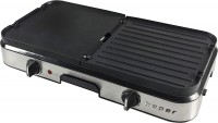 Photos - Electric Grill Beper BT.402 stainless steel