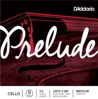 Photos - Strings DAddario Prelude Cello G String 1/2 Size Medium 