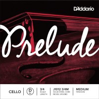 Strings DAddario Prelude Cello D String 3/4 Size Medium 