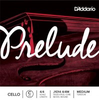Photos - Strings DAddario Prelude Cello C String 4/4 Size Medium 