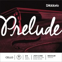 Strings DAddario Prelude Cello A String 3/4 Size Medium 