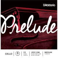 Photos - Strings DAddario Prelude Cello A String 1/2 Size Medium 