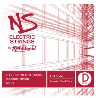 Strings DAddario NS Electric Violin D String 4/4 Size Medium 