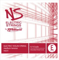 Photos - Strings DAddario NS Electric Violin E String 4/4 Size Medium 