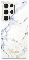 Photos - Case GUESS Marble for Galaxy S23 Ultra 