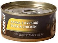 Photos - Dog Food AnimAll Dog Can Duck/Chicken in Jelly 85 g 1