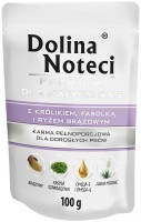 Photos - Dog Food Dolina Noteci Premium with Rabbit/Beans/Brown Rice 100 g 1