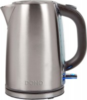 Photos - Electric Kettle Domo DO448WK 2200 W 1.7 L  stainless steel