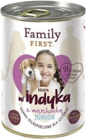 Photos - Dog Food Family First Canned Adult Turkey/Carrot 400 g 1