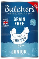Photos - Dog Food Butchers Grain Free Canned Junior Chicken in Jelly 400 g 1