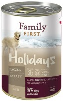 Photos - Dog Food Family First Canned Adult Duck/Sweet Potato 400 g 1