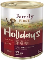 Photos - Dog Food Family First Canned Adult Beef/Beetroot 