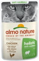 Photos - Cat Food Almo Nature Adult Holistic Anti Hairball Chicken 70 g 