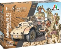 Photos - Model Building Kit ITALERI Autoblinda AB 41 with Bersaglieri El Alamein (1:35) 