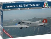 Photos - Model Building Kit ITALERI Ju-52/3M Tante Ju (1:72) 
