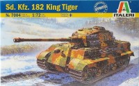 Photos - Model Building Kit ITALERI King Tiger (1:72) 