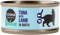 Photos - Cat Food Cosma Pure Love Nature Tuna/Lamb 6 pcs 