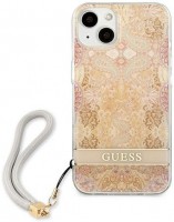 Photos - Case GUESS Flower Strap for iPhone 13 mini 