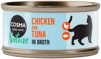 Photos - Cat Food Cosma Pure Love Nature Chicken/Tuna 6 pcs 