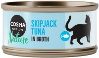 Photos - Cat Food Cosma Pure Love Nature Skipjack Tuna 6 pcs 