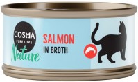 Photos - Cat Food Cosma Pure Love Nature Salmon 6 pcs 