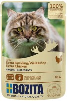 Photos - Cat Food Bozita Adult Extra Chicken 85 g 