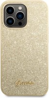 Photos - Case GUESS Glitter Script for iPhone 14 Pro Max 