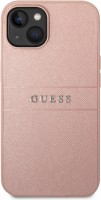 Photos - Case GUESS Saffiano Strap for iPhone 14 Plus 