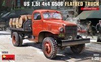 Photos - Model Building Kit MiniArt U.S. 1.5t 4×4 G506 Flatbed Truck (1:35) 