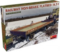 Photos - Model Building Kit MiniArt Railway Non-Brake Flatbed 16.5 T (1:35) 