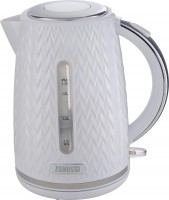 Photos - Electric Kettle Zanussi ZEK 1350 WT white