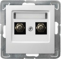 Photos - Socket Ospel Impresja GPE-2Y/m/00 white